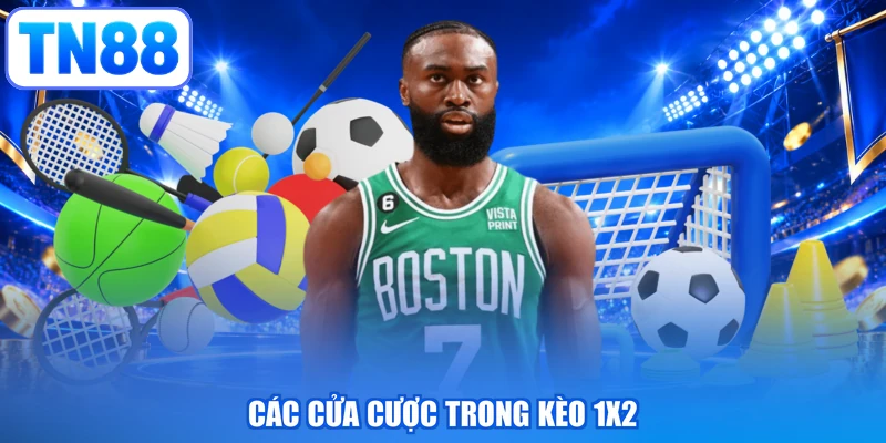 Các cửa cược trong kèo 1x2