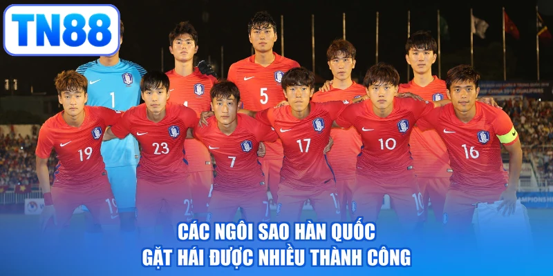 Các ngôi sao Hàn Quốc gặt hái được nhiều thành công