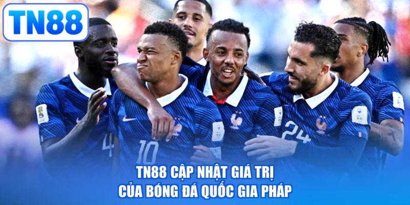 TN88 cập nhật giá trị của bóng đá quốc gia Pháp